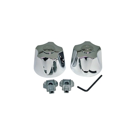 Danco For Universal Chrome Bathroom and Kitchen Faucet Handles 9D00080842